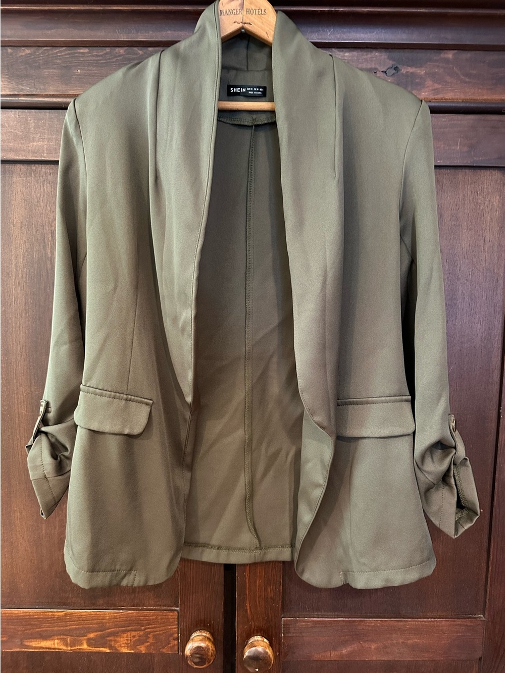 SHEIN • women’s unlined open front blazer